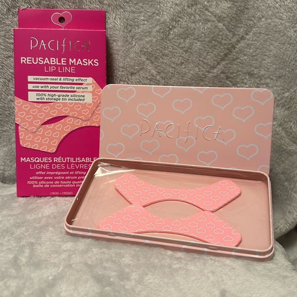 Reusable masks for facial lines